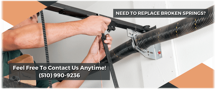 Broken Garage Door Spring Repair Fremont